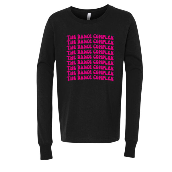 Bella+Canvas Youth Jersey Long Sleeve Tee - Printed Logo Thumbnail