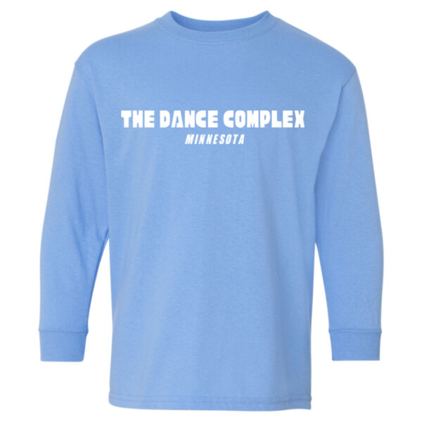 Gildan - Heavy Cotton™ Youth Long Sleeve T-Shirt - Printed Logo Thumbnail