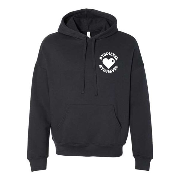 BELLA + CANVAS - Sponge Fleece Drop Shoulder Hoodie - Printed Logos Thumbnail