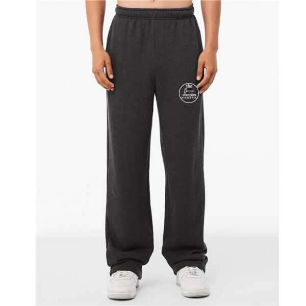 Bella & Canvas Sponge Fleece Straight Leg Sweatpants - Embroidered Logo Thumbnail