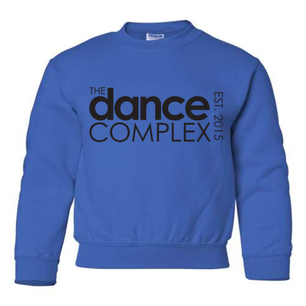 Youth Heavy Blend Crewneck Sweatshirt - Printed Logo Thumbnail